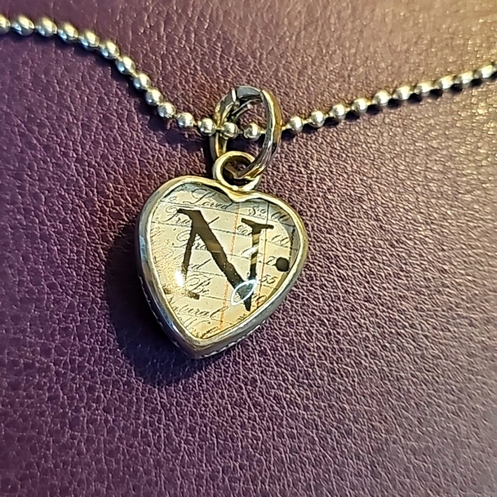 Pick Up Sticks Jewelry Initial Necklace